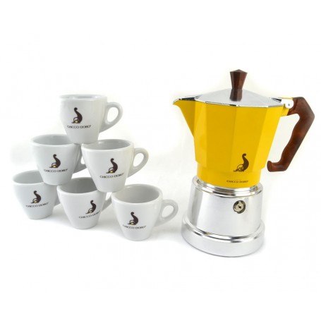 cafetière italienne 6 tasses