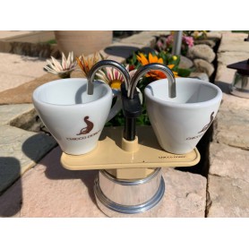 Cafetière italienne vintage 2 tasses